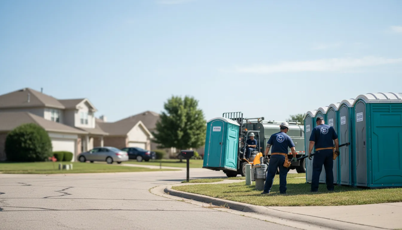 Porta Potty Rental in Mitchellville, IA near me